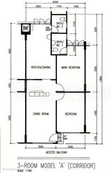 Blk 329 Jurong East Avenue 1 (Jurong East), HDB 3 Rooms #462909231